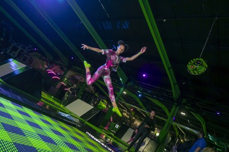 Super Trampoline at Flip Out Aintree