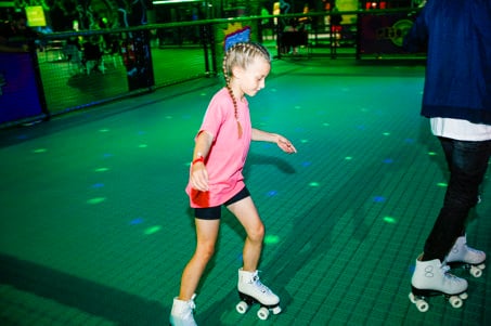 Roller Rink at Flip Out Aylesbury