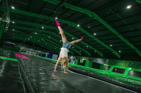 Tumble Tracks at Flip Out Somerset