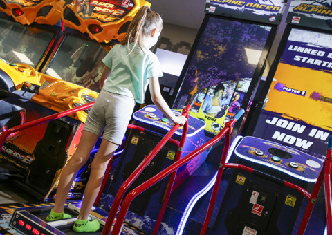 Arcades at Flip Out Glasgow