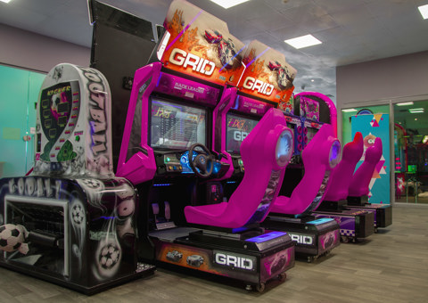 Arcades at Flip Out Glasgow