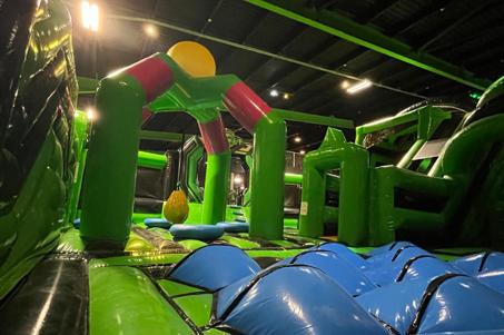 Inflatable at Flip Out Manchester