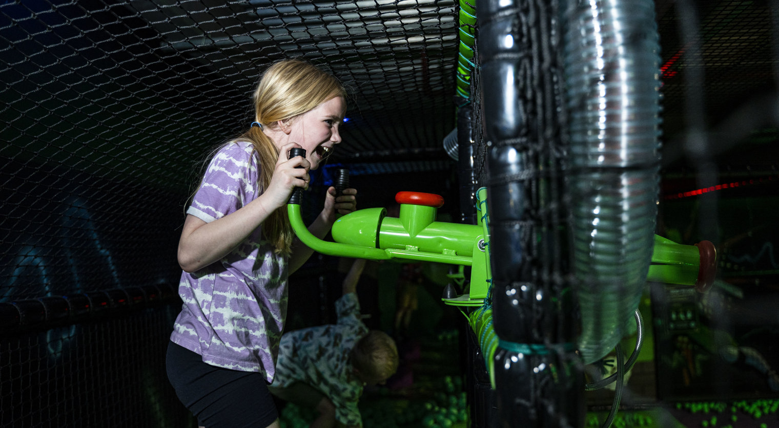 Battle cannons at Flip Out UK
