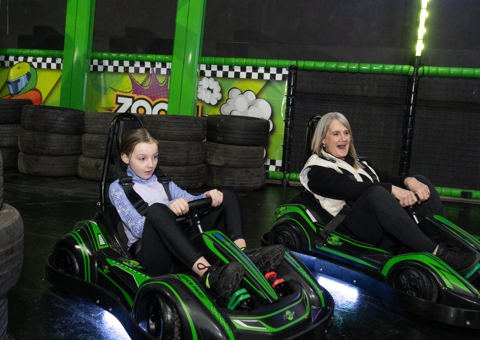 E-Karting at Flip Out Glasgow
