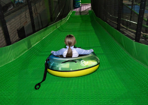 Donut Slide at Flip Out Glasgow