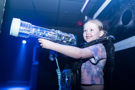 Laser Quest at Flip Out Basingstoke