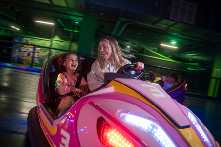 Dodgems at Flip Out Watford