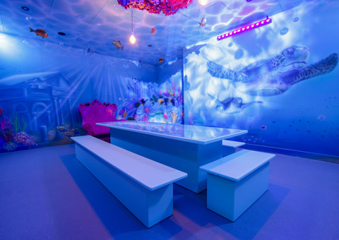 Party Rooms at Flip Out Canary Wharf