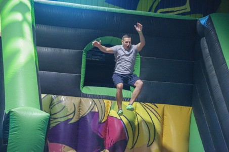 Free Fall at Flip Out Hereford