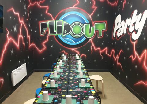 Party Rooms at Flip Out Glasgow