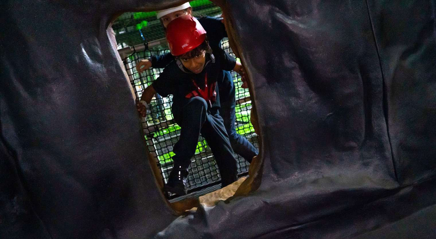 Caving at Flip Out UK
