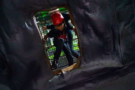 Caving at Flip Out London E6