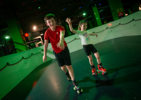 Roller Rink at Flip Out Watford