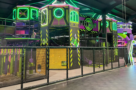 Ninja Playground at Flip Out Leeds