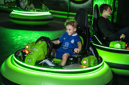 Bumper Cars at Flip Out Poole