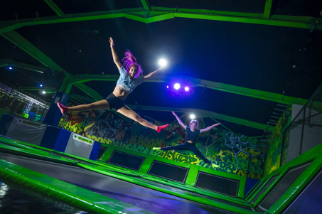 Trampolines at Flip Out Ashford