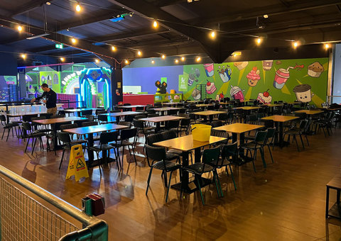 The Diner at Flip Out Leeds