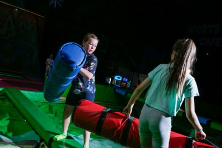 Battle Beams at Flip Out UK