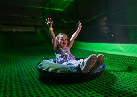 Donut Slide at Flip Out Watford