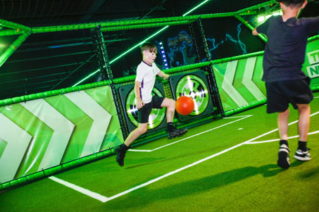 Football at Flip Out Telford