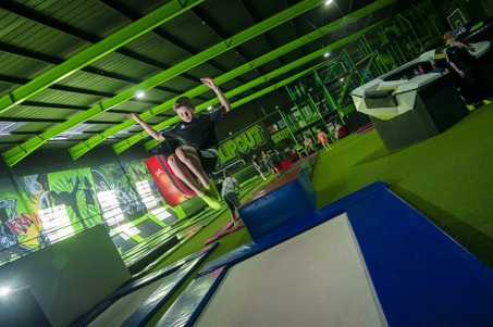 Trampolines at Flip Out Southampton