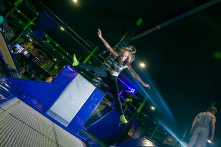Trampolines at Flip Out London E6