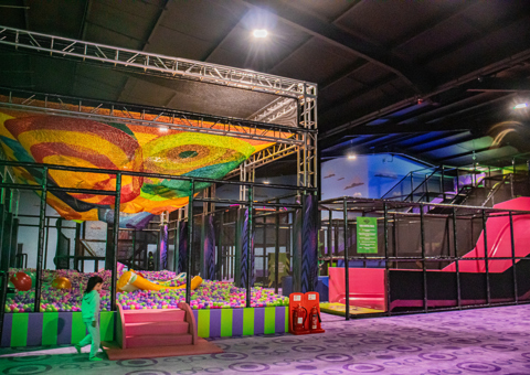 Ninja Playground at Flip Out Leeds