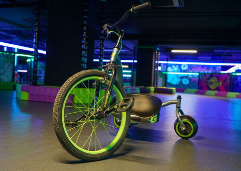 Drift Trikes at Flip Out Canary Wharf