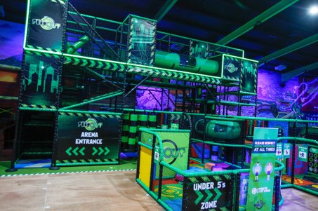 Ninja Tag at Flip Out Brent Cross