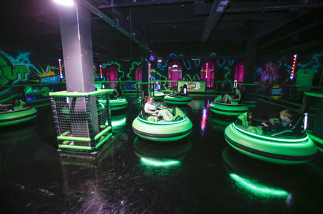 Bumper Cars at Flip Out Liverpool (City Centre)