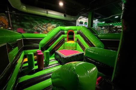 Inflatable at Flip Out Basingstoke