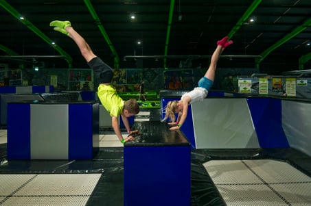 Kids Stunt Zone at Flip Out Somerset