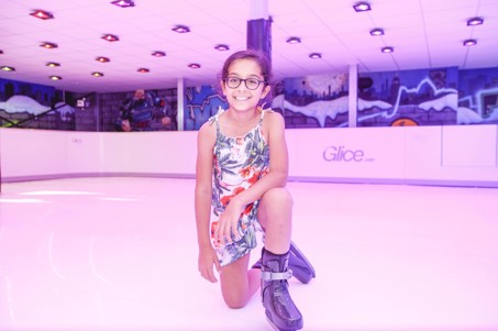 Synthetic Ice Rink at Flip Out Croydon