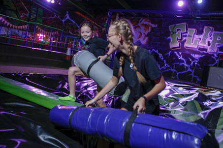 Battle Beams at Flip Out Aintree