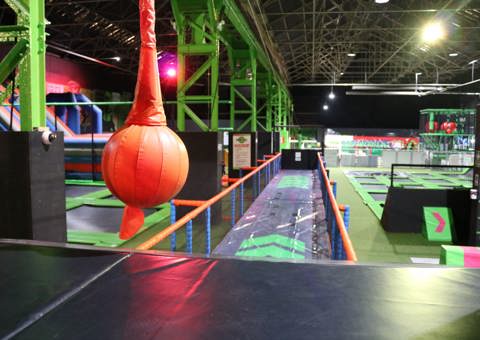 The Zip Line at Flip Out UK