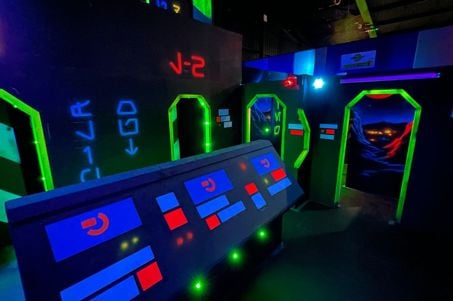 Laser Quest at Flip Out Somerset