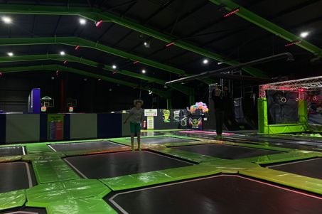 Trampolines at Flip Out Somerset