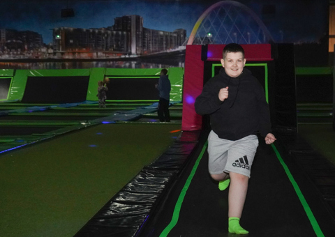 Tumble Tracks at Flip Out Glasgow