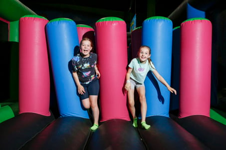 Inflatable at Flip Out Basingstoke