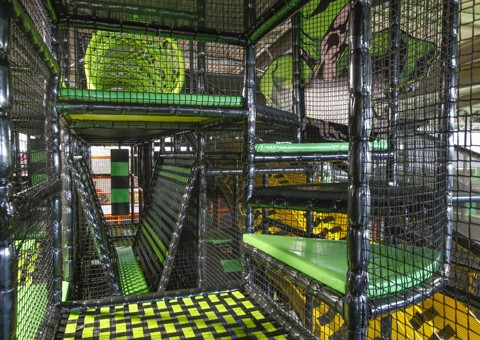 The Ninja Playground at Flip Out UK